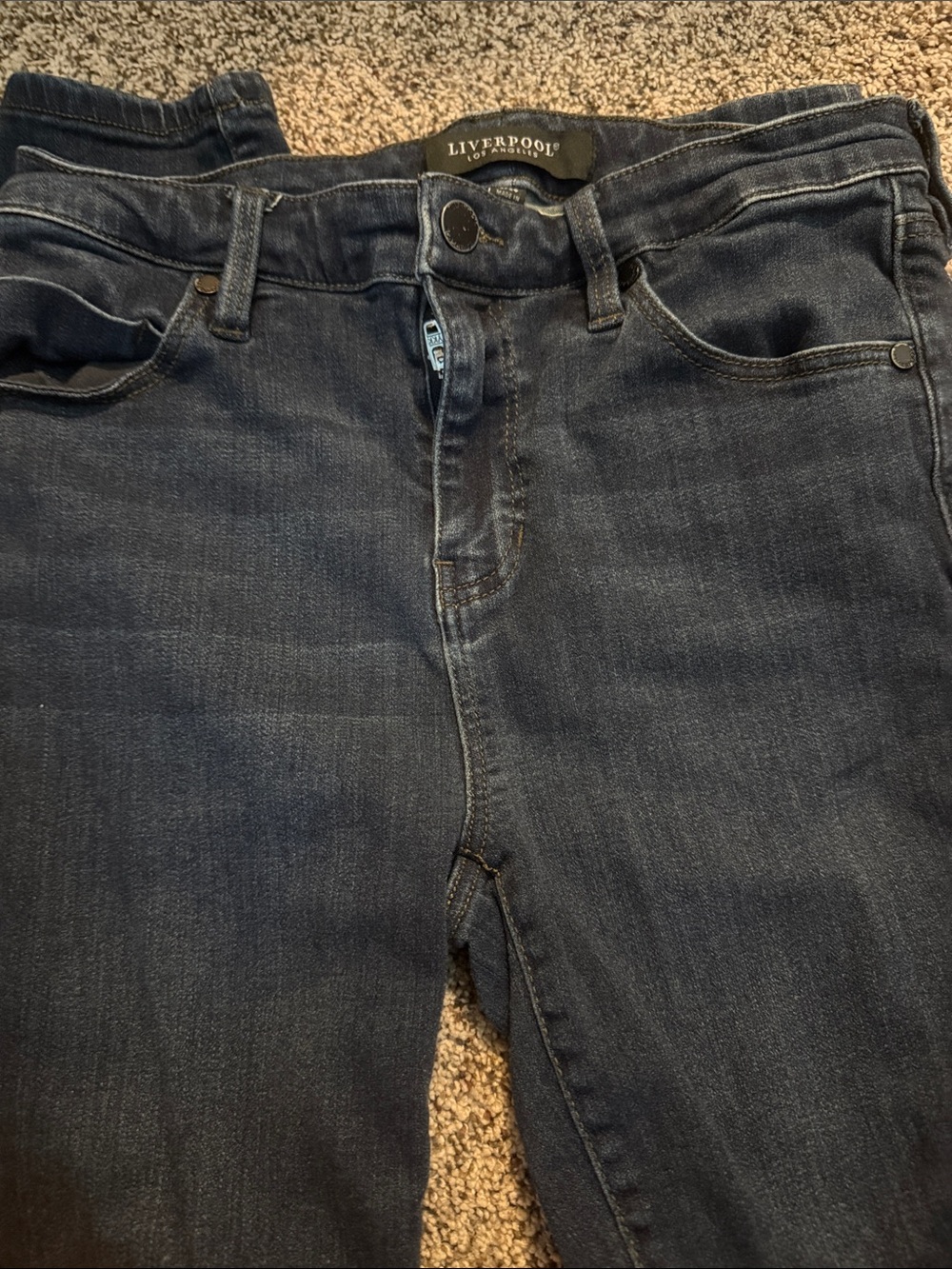 Liverpool Jeans Company Dark Blue Women's Jeans